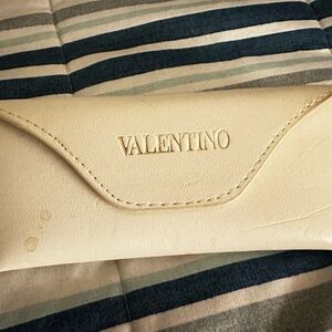 Valentino Ivory Clutch